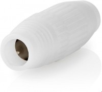CSBW40980WT Kabelverbinder für Koaxialkabel weiß