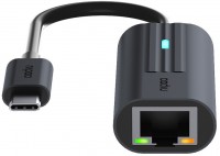 USB-C>Gigabit LAN Adapter grau