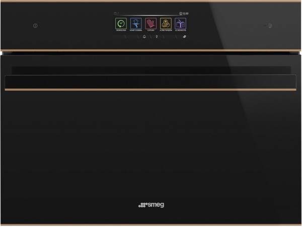 SF4606WMCNR Backofen mit Mikrowellenfunktion schwarz/kupfer