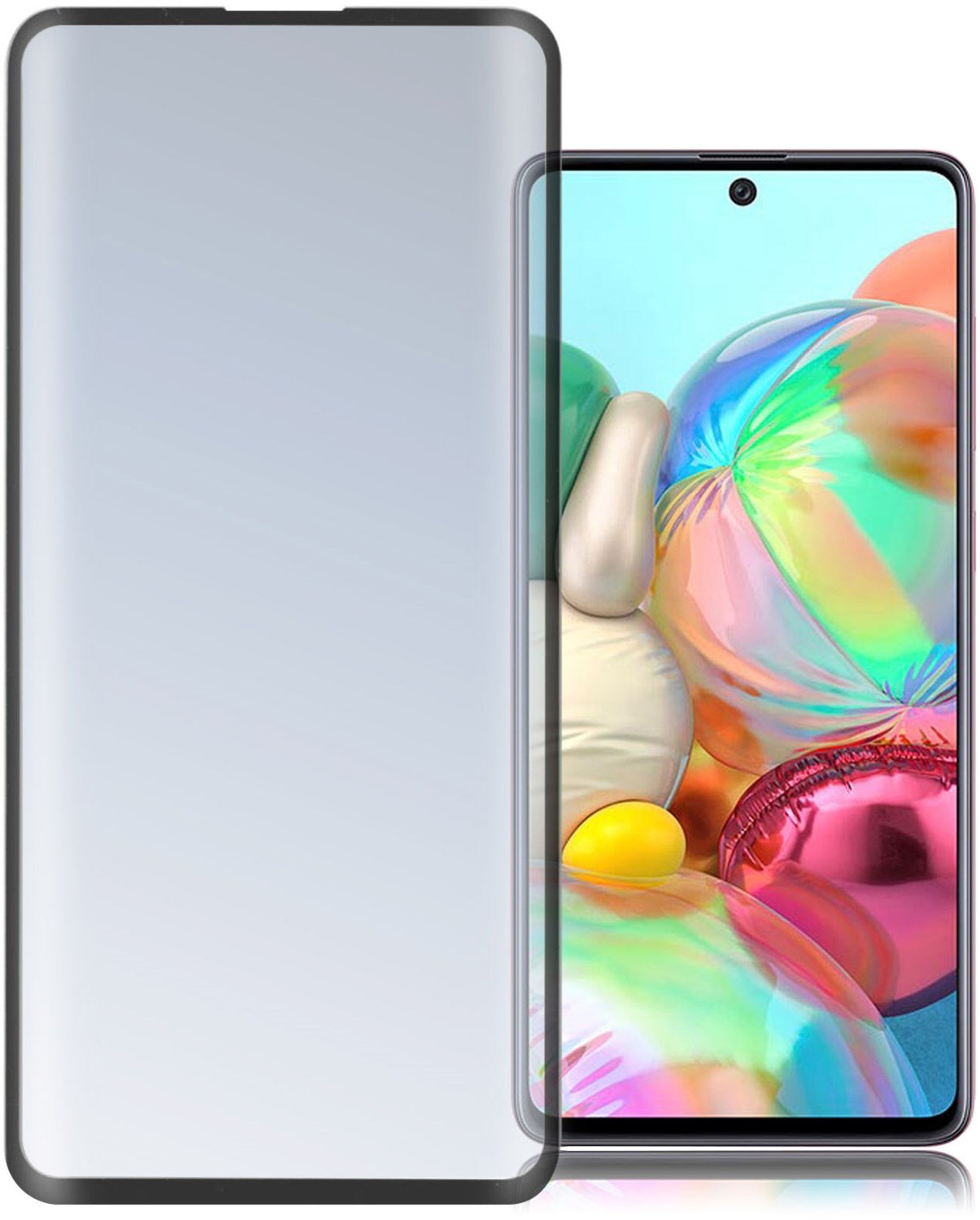 Image of Second Glass Curved 3D für Galaxy A71 schwarz