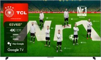 65V6B 164 cm (65") LCD-TV mit LED-Technik brushed titanium, 4K Ultra HD, Smart-TV, HDR-Wiedergabe, DVB-T2/DVB-C/DVB-S2, Sprachsteuerung