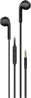 in ear Eggshape In-Ear-Kopfhörer mit Kabel schwarz