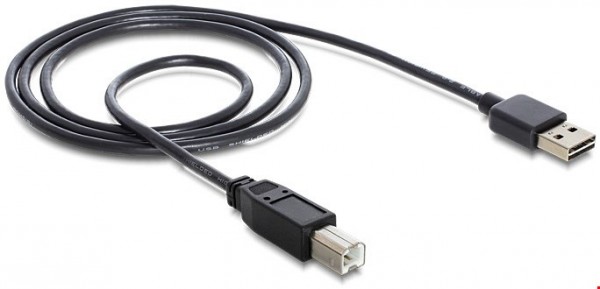 EASY-USB 2.0-A St. - B St. (2m) schwarz