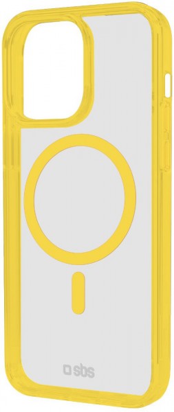 Mag Frame Case für iPhone 15 gelb