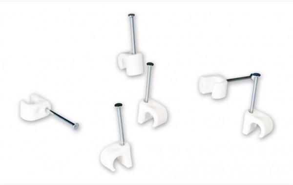 25x Nagelschelle Kabelschelle 7 mm Nagelschelle Kabelklemme 25x Nagelschelle Kabelschelle 7 mm Nagelschelle Kabelklemme