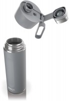 Thirsti 530 ml Reiseflasche Trinkflasche grau