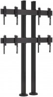 FMVW 2255 Bodenständer-System 2x2 für 45-65" Displays schwarz