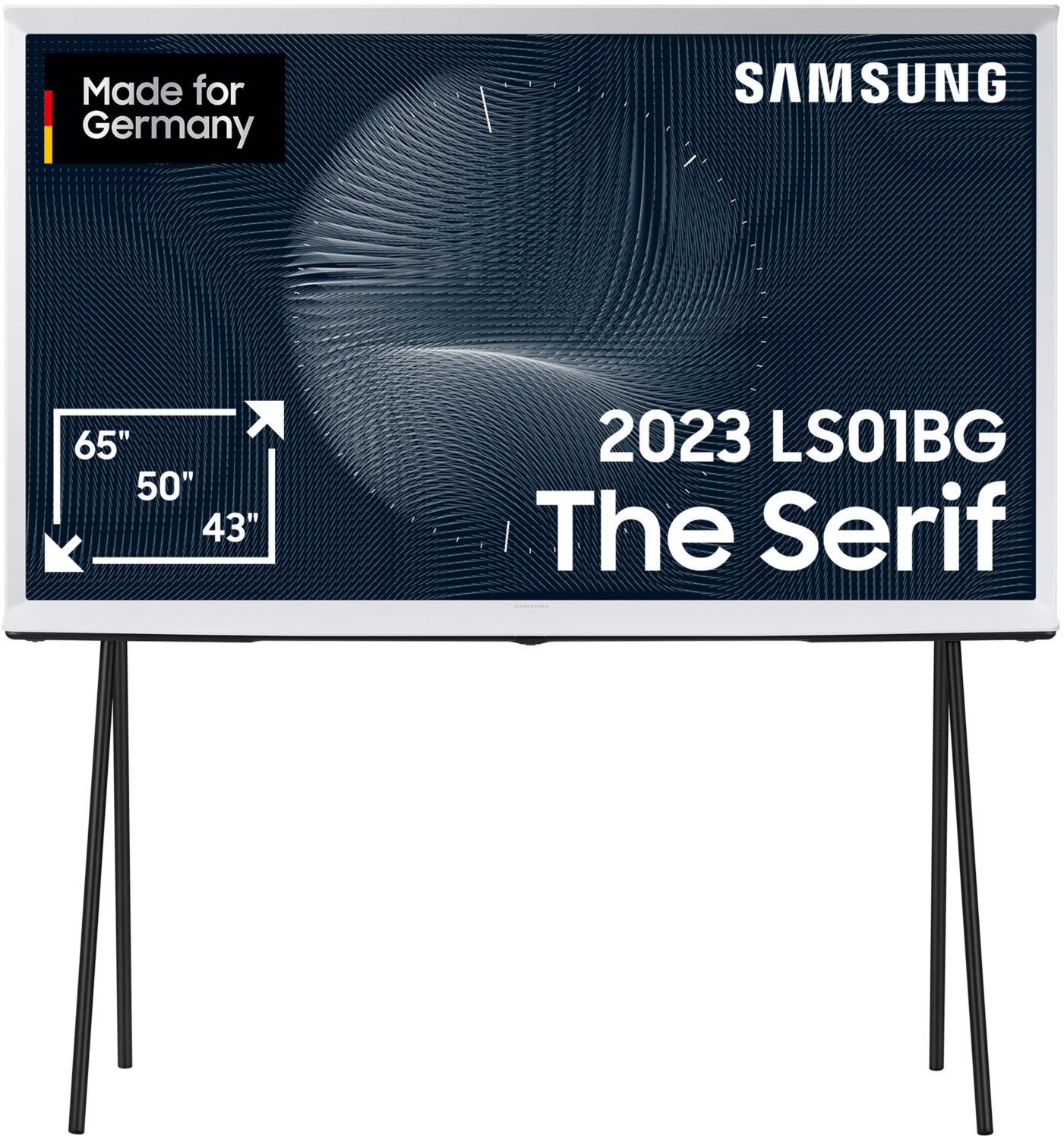 GQ55LS01BGU The Serif (2023) 138 cm (55) QLED-TV cloud white / G