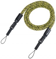 Kameragurt Braid 120 (120cm) gelb/schwarz