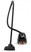 VCBG100BKG Bodenstaubsauger orange/schwarz, mit Beutel, HEPA-Filter, 2 l Staubvolumen, 7,5 m Reichweite