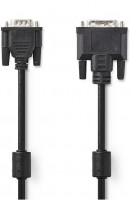 CCGP32100BK20 DVI-Kabel (2m) DVI-A 12 + 5-pol. St.>VGA-St. schwarz