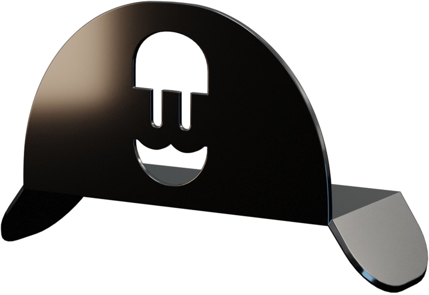 Wandhalterung für Kabel schwarz