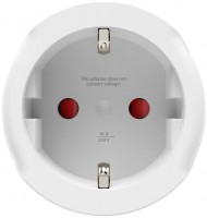 Reiseadapter Typ G für England, Commonwealth und UK weiss