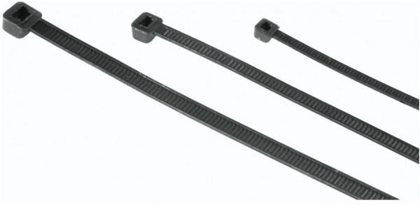 Kabelbinder-Set (150Stk.) 2,5 x 100/150/200mm schwarz