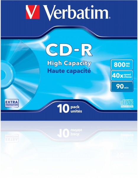 CD-R 40x 800MB (10er Jewel Case) CD-R Rohling