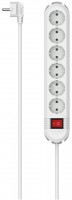Steckdosenleiste 6-fach (2m) weiss