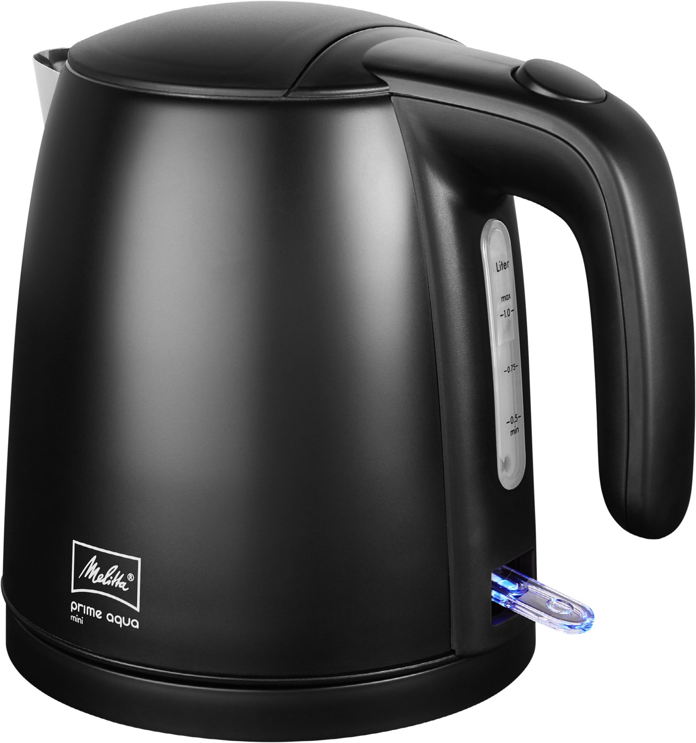 Melitta Prime Aqua mini Wasserkocher schwarz