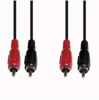 B 33/2 Cinchkabel (2,5m) schwarz