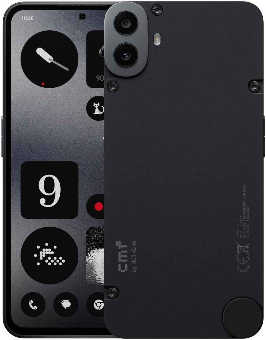 Phone 1 (8GB+128GB) Smartphone schwarz