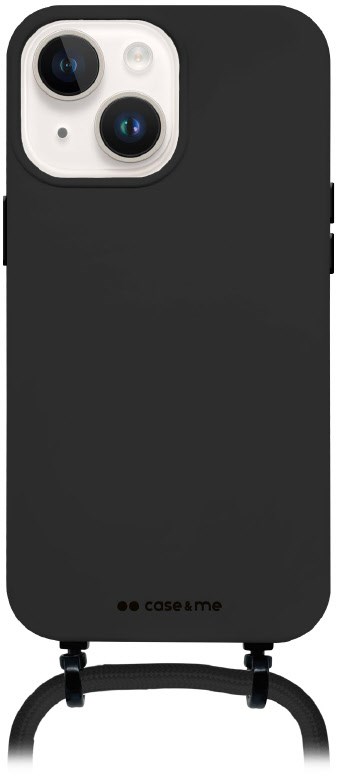 Bond Umhängeband Cover für iPhone 13/14 schwarz