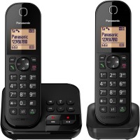 KX-TGC422GB Schnurlostelefon mit Anrufbeantworter schwarz