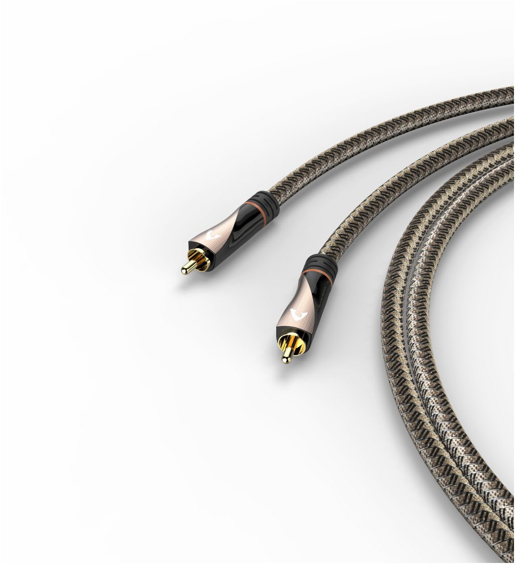 Image of Digitales Cinch-Kabel (2m) braun