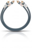 NF 14 Master Set sym (2x 2m) Audiokabel platingrau
