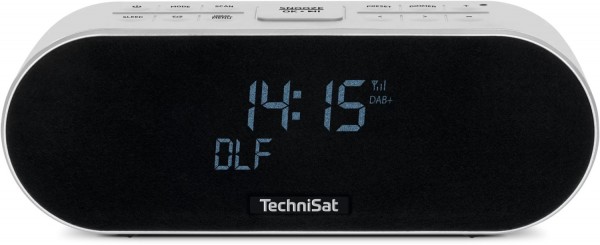 DigitRadio 53 BT Uhrenradio hellgrau