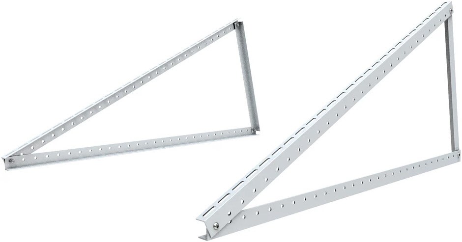 Image of Aluminium Ständerwerk Set für Solarmodule silber