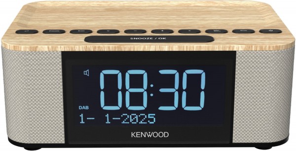 CR-ST55DAB Uhrenradio holz