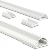 Alu-Kabelkanal 110/3,3/1,8cm weiss