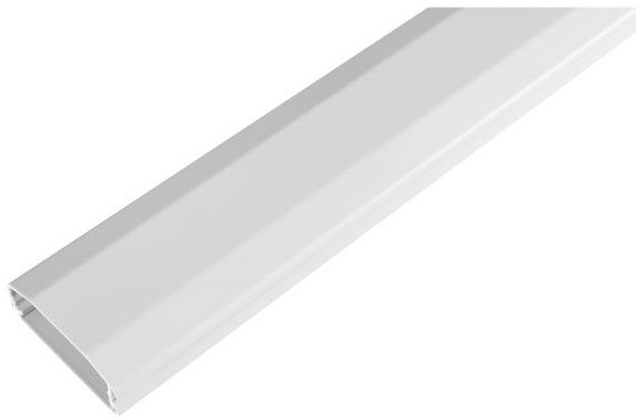 Aluminium-Kabelkanal (60mm) weiß