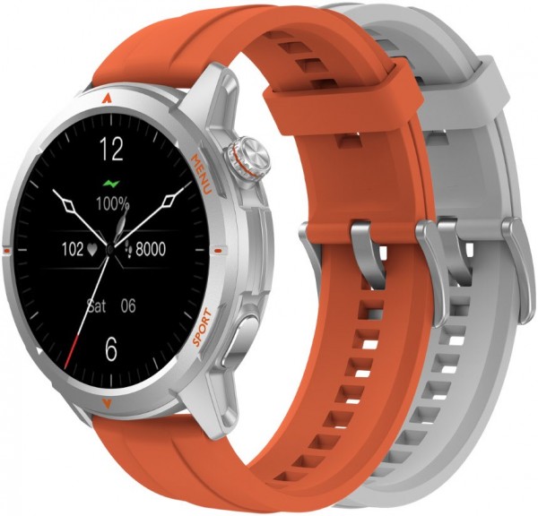 SmartWatch 601 Smartwatch silber