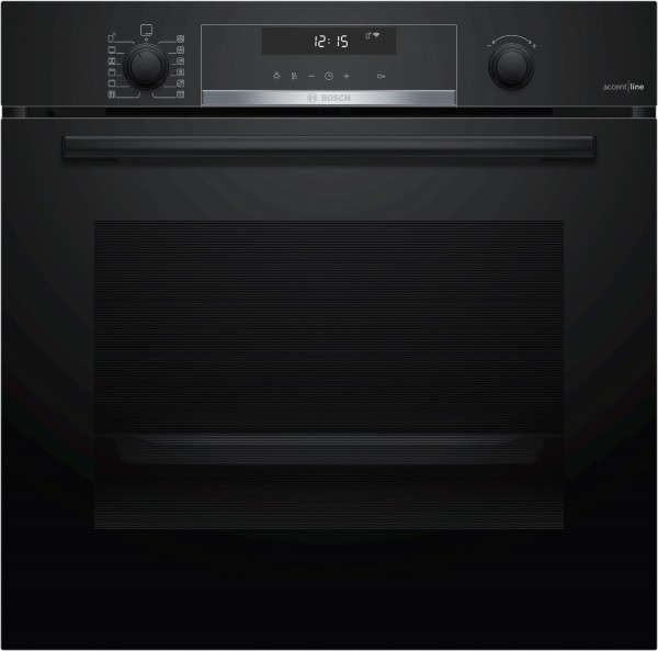 HBG4785B6 Einbaubackofen vulkan schwarz