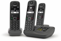 AE690A Trio Schnurlostelefon mit Anrufbeantworter anthrazit