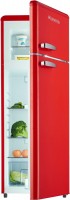 GK212.4RT FR Standkühlschrank mit Gefrierraum rot
