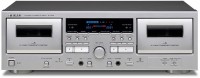 W-1200 Doppel-Kassettendeck silber