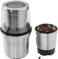 PC-KSW 1021 Schlagmesser-Kaffeemühle edelstahl/schwarz