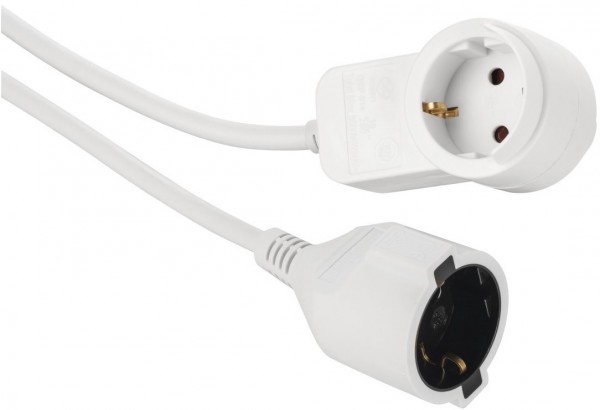 Verlängerungskabel "Powerplug" (3m) weiss