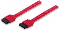 SATA-Kabel 7pin (0,5m) rot