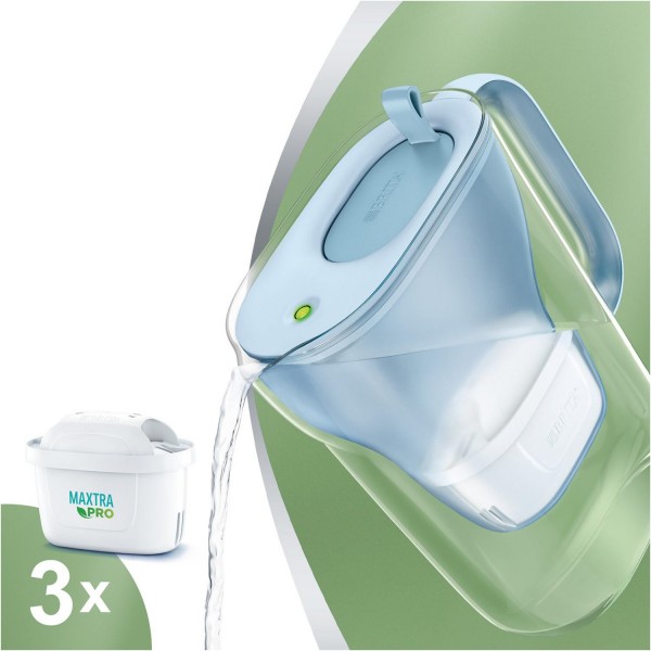 Style Eco Wasserfilter inkl. 3 MXPRO gletscherblau