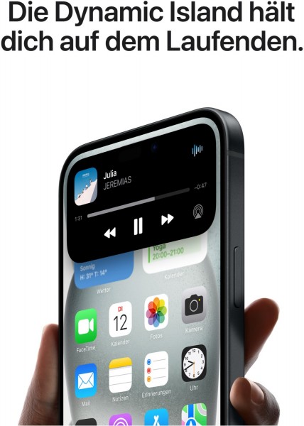 Apple iPhone 15 (256GB) schwarz EURONICS
