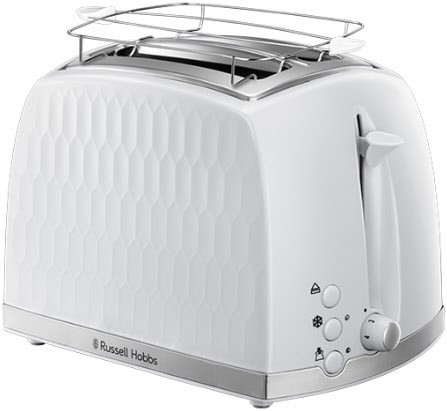 Honeycomb Toaster Toaster weiß