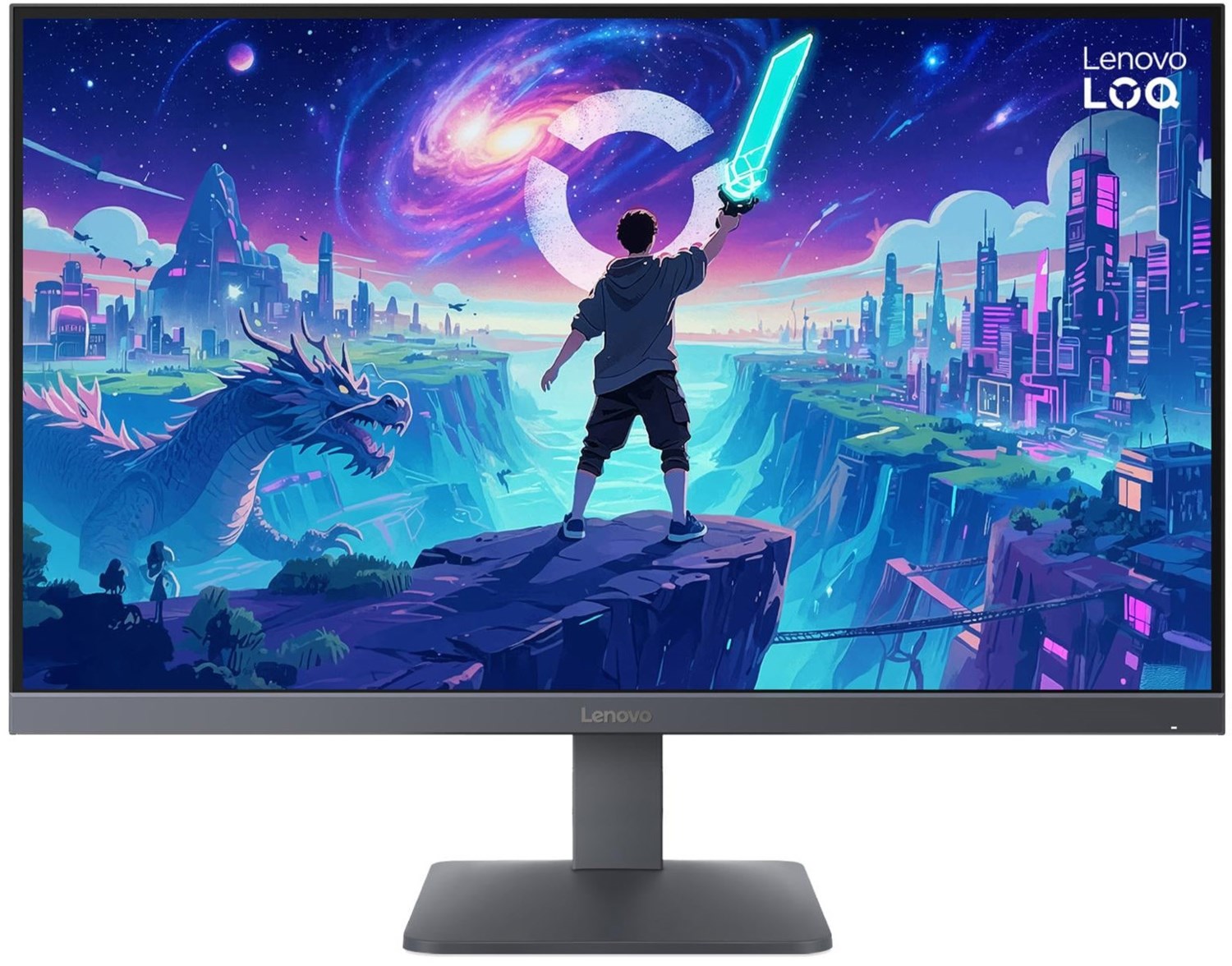 LOQ 27Q-10 68 cm (27") Gaming Monitor lunar grey, Widescreen QHD (2560x1440), 0,5 ms Reaktionszeit