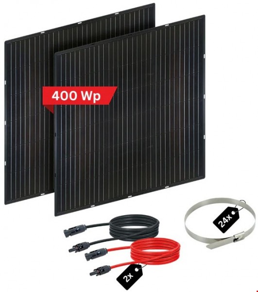 Slim-Line Modul (2er Set) (400Wp) Solarmodul