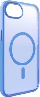 Gradient Cover MagSafe für iPhone 16e blau