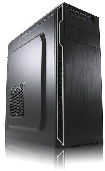 LC-7038B-ON Midi Tower schwarz