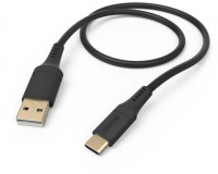 Ladekabel Flexible (1,5m) USB-A>USB-C schwarz