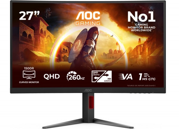 CQ27G4Z2P 69 cm (27") Gaming Monitor schwarz/rot