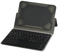 Tablet-Case Premium mit Tastatur für Tablets 24-28cm (9,5-11") schwarz
